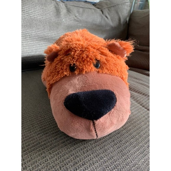 Flip A Zoo Alligator Bear Plush Stuffed Toy EUC - Picture 2 of 9